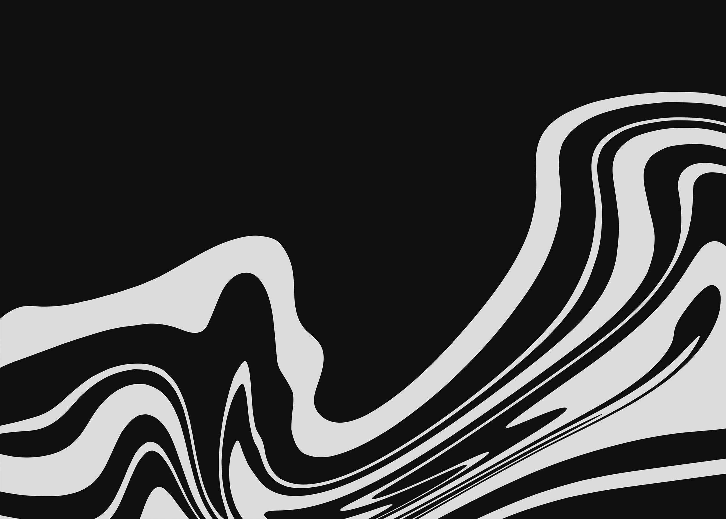 Landing page swirl image